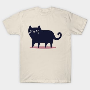 Black cat Halloween T-Shirt